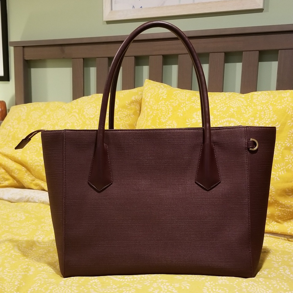 Dagne Dover Legend Tote in Oxblood